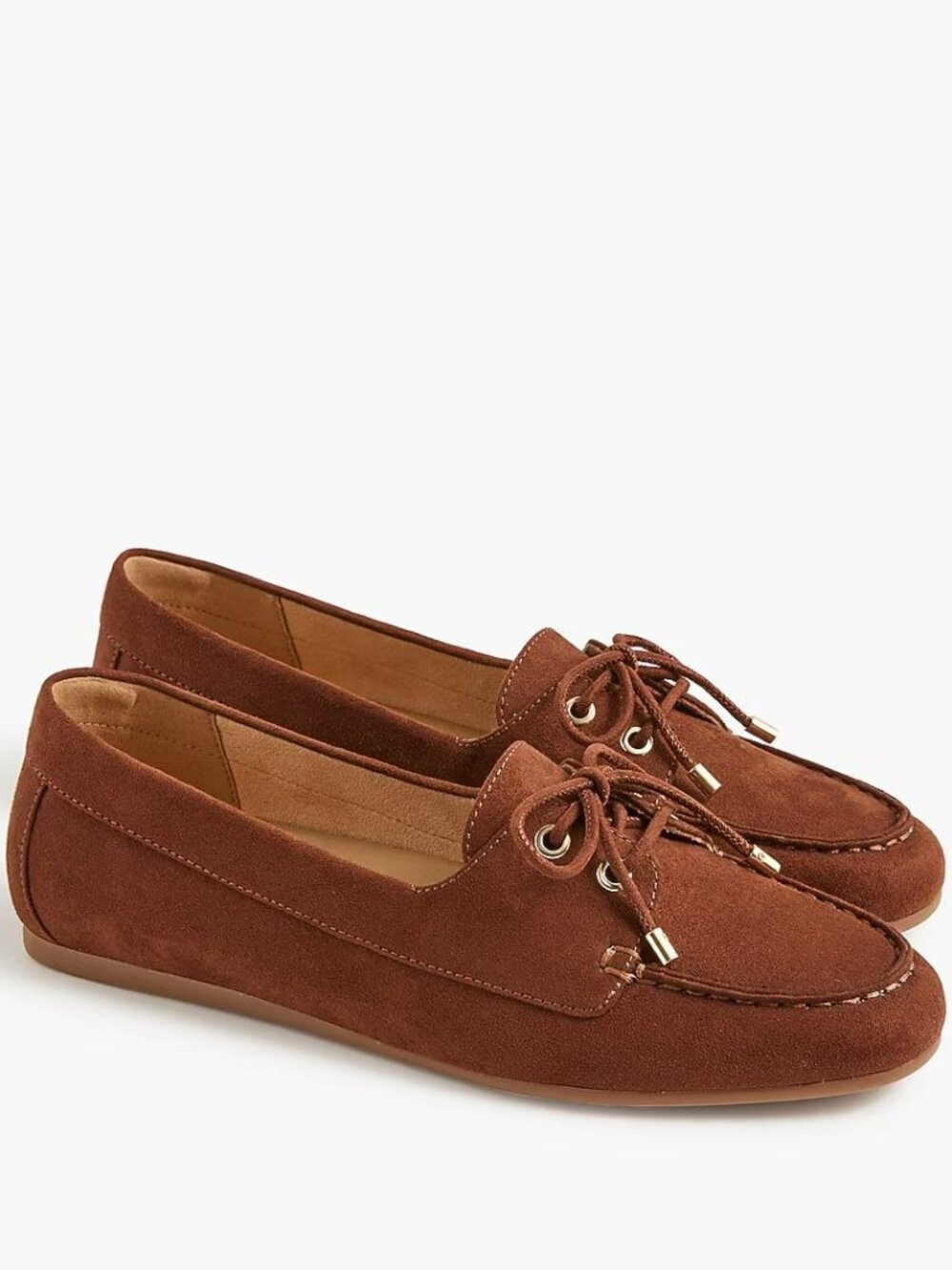 J. Crew Boat shoes in Antique Oak